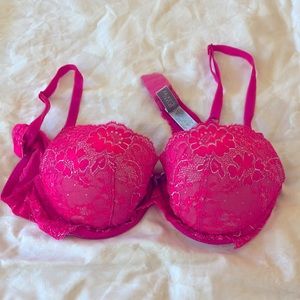 Pink Lace Dream Angels Bra